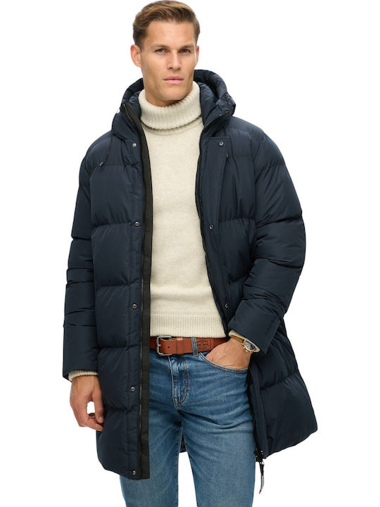 Superdry M D2 Sdcd Jacke Puffer Marineblau