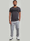 Sweatpants with Elastic Gray
