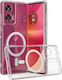 Wallet Silicon Transparent (Motorola Edge 50 Fusion)