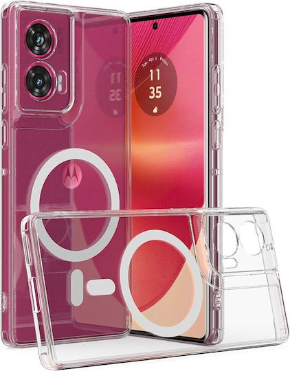 Wallet Silicon Transparent (Motorola Edge 50 Fusion)