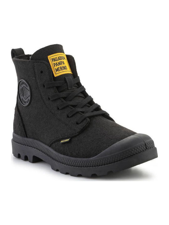 Palladium Pampa Herren Stiefel Schwarz