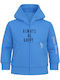 Детска Жилетка с Качулка  Blue Always Be Happy