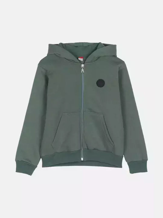 Joyce Kinder-Sweatshirtjacke Grün