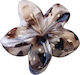Ecarla XL Haarnadel Blume Perle Leopard