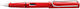 Lamy Safari Schreibfeder Extra fein Rot aus Plastik mit Rot Tinte