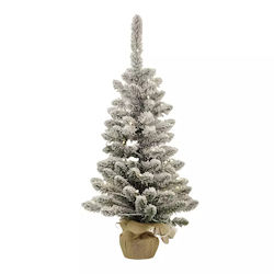 Illuminated Snowy Tree 90cm