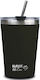 Nava Glass Thermos Stainless Steel 450ml Black ...