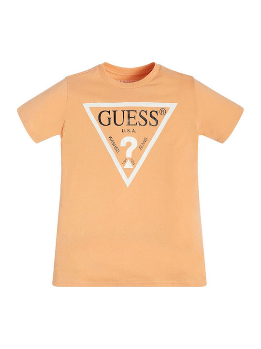 Guess Kids' T-shirt Orange