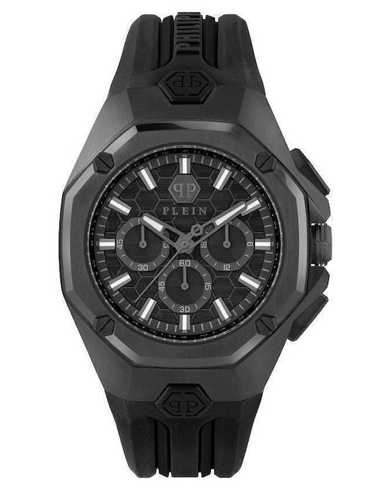 Philipp Plein Hyper Herrenuhr 45mm Chronograph ...