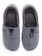 Heel Enclosed Men's Slipper Gray