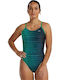 Costum De Baie Întreg Sport Verde