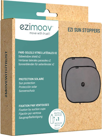 Ezimoov Car Window Sunshade Black