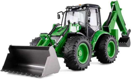 Amewi Backhoe Loader Τηλεκατευθυνόμενος Εκσκαφέας 4WD Πράσινο