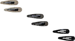 Ro-Ro Accessories Set Clip für Haarspangen Grau...