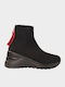 Boots Black-Red