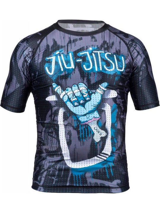 Okami Short Sleeve Shirt ORS132 for Jiu-Jitsu / MMA / Kickboxing Black