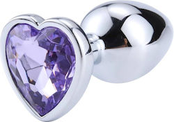 Eros Toys Πρωκτική Σφήνα Small Ασημί