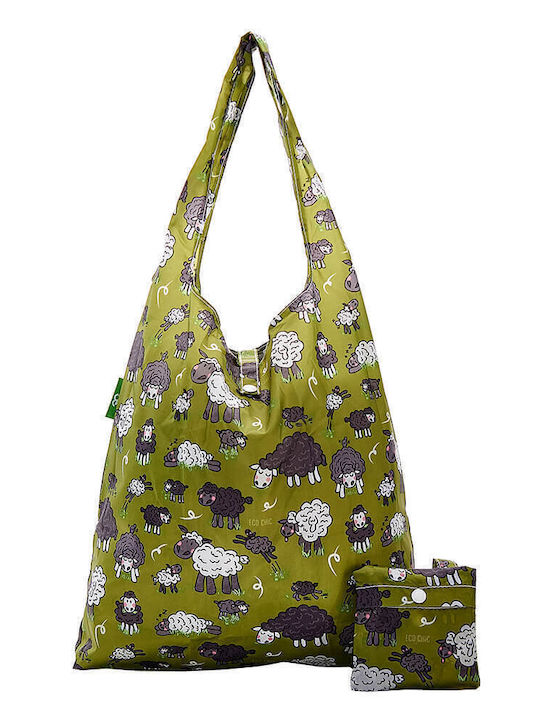 Eco Chic Einkaufstasche in Grün Farbe