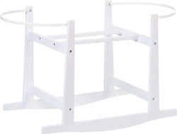 Childhome Stand for Carry Cot / Moses Basket in White Color