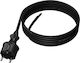Connection Cable Plug PP-40H Z U 3m H05RR-F 3x1.5 IP44