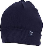 Double Beanie Ανδρικός Σκούφος Πλεκτός σε Μπλε ...