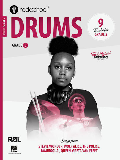 RSL Rockschool Drums, Book 5 & Online Audio (2024) Παρτιτούρα για Ντραμς