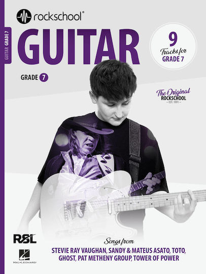 RSL The Rockschool Guitar, Grade 7 & Online Audio (2024) Παρτιτούρα για Κιθάρα