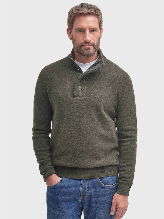 Barbour Sweater Dark Green