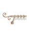 Enis by Domus Metalic Galerie pentru perdele Daedalus Simplu Φ25mm 240buc Ecru