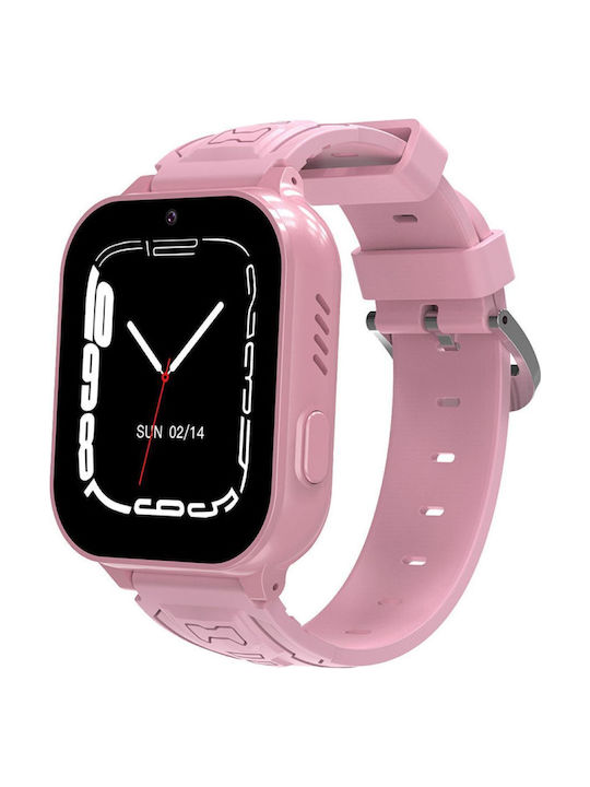 Blavec Παιδικό Smartwatch 4G με GPS & Κάμερα Ροζ