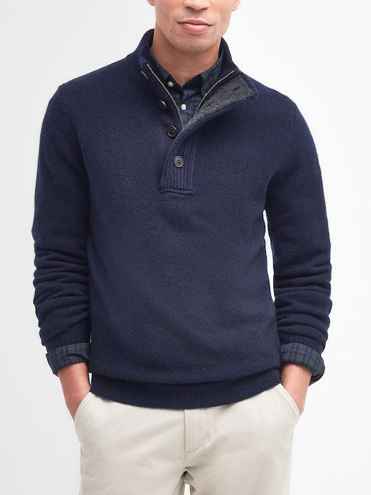 Barbour Long Sleeve Sweater Blue