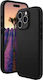 dbramante1928 Back Cover Δερμάτινο Μαύρο (iPhone 16 Pro Max)