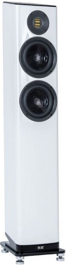 Elac Vela FS407 Paar Hi-Fi Lautsprecher Boden 170W 2.5 Anzahl von Fahrern Weiß