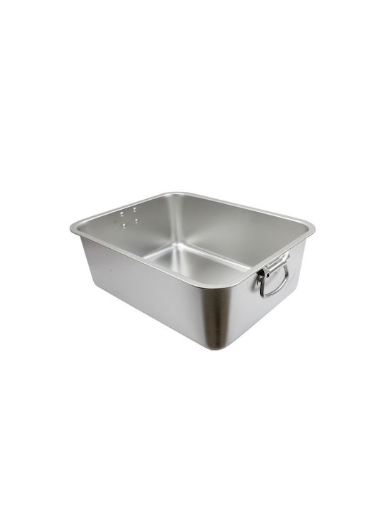 Tiefe Edelstahlwanne Ek-5015 Ss Metallgriffe 50x35x15 cm
