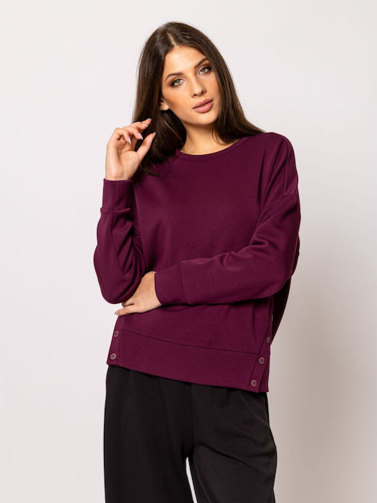 Heavy Tools Women's Blouse Plum