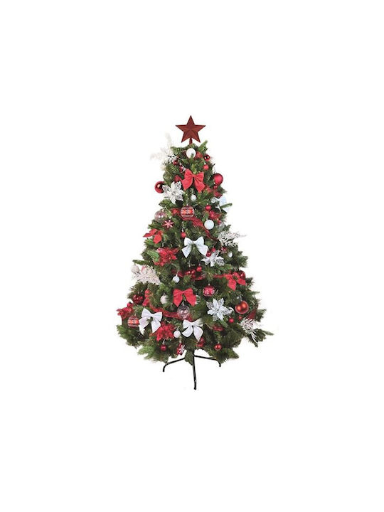 Hanging Ornament Tree Red Set 120pcs