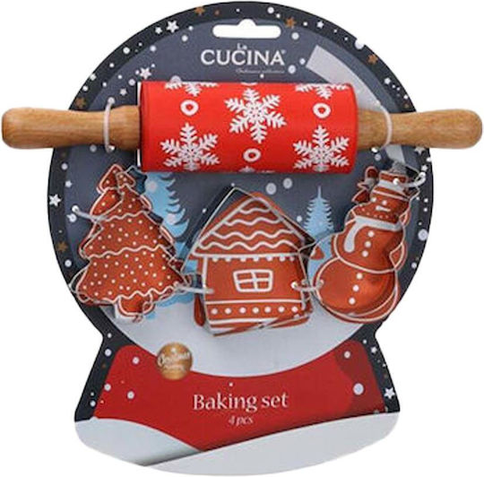 Next Weihnachtlicher Nudelholz L24xB23xD4.5cm.