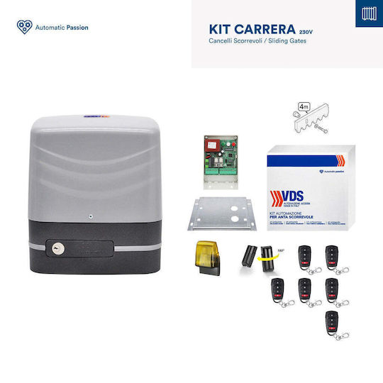 Schiebetorantrieb-Set 1000kg Vds Carrera1000-kit-6 Vds