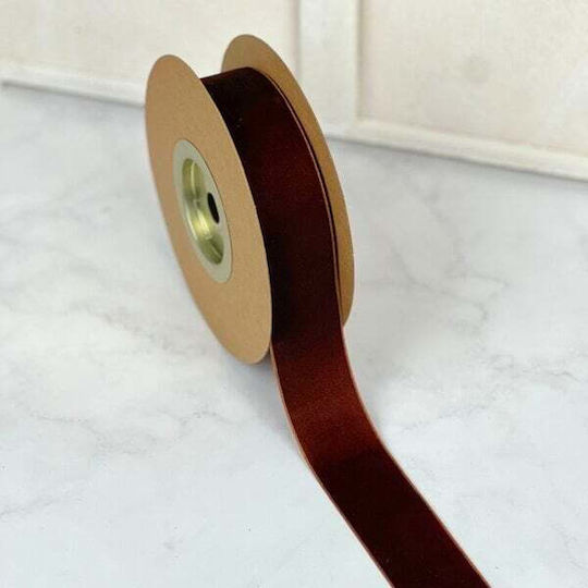 Kappa Decor Christmas Ribbon Brown 900x3.8cm 1pc