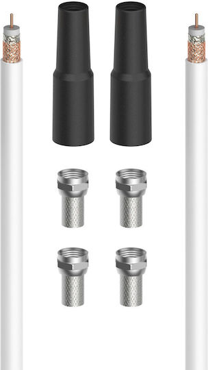 Hama 205042 Coaxial Cable Kit 20 Meters