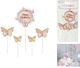 Tpster Happy Birthday Cake Decoration 5pcs