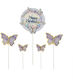 Tpster Happy Birthday Cake Decoration 5pcs