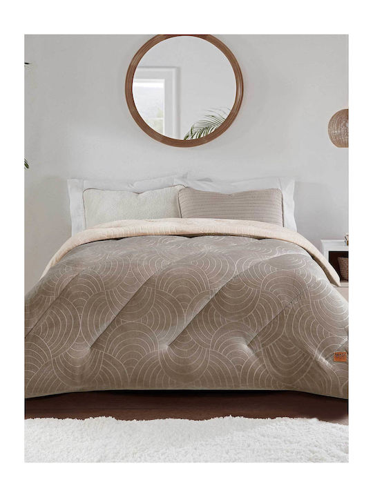 Madi Κουβερτοπάπλωμα Μονό 160x220εκ. Nocture Cream