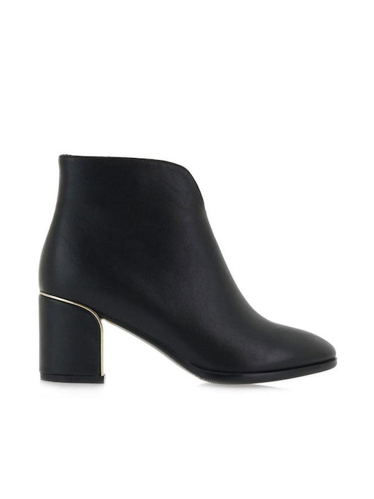 Seven Women's Ankle Boots with Medium Heel Black