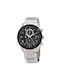 Citizen Perpetual Ceas Bărbați 43mm Baterie Cu Brățară Metalică Argintie