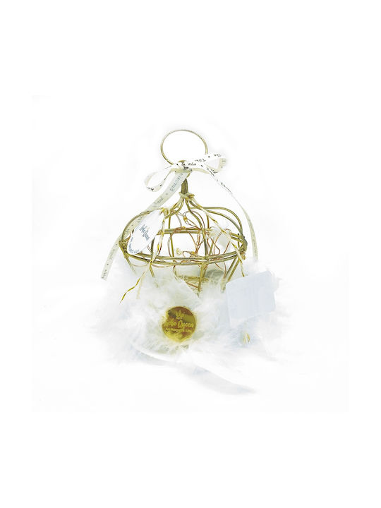 Gold-Plated Illuminated Crown Charm