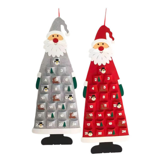 Queen Mother Advent Calendar Άι Βασίλης DIY Υφασμάτινο