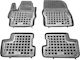Covorașe Tavă din Cauciuc 3D Sahler Mazda 3 2003-2013 Tip Tavă Negru 4 Bucăți