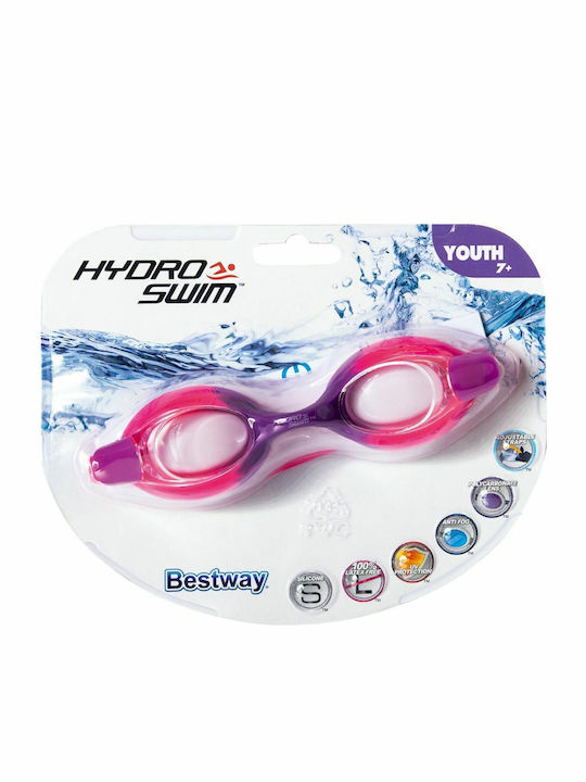 Bestway Ocean Crest Swimming Goggles Kids Pink