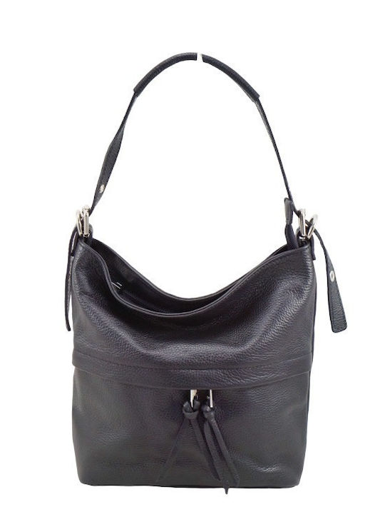 Leather Women's Bag Crossbody Black